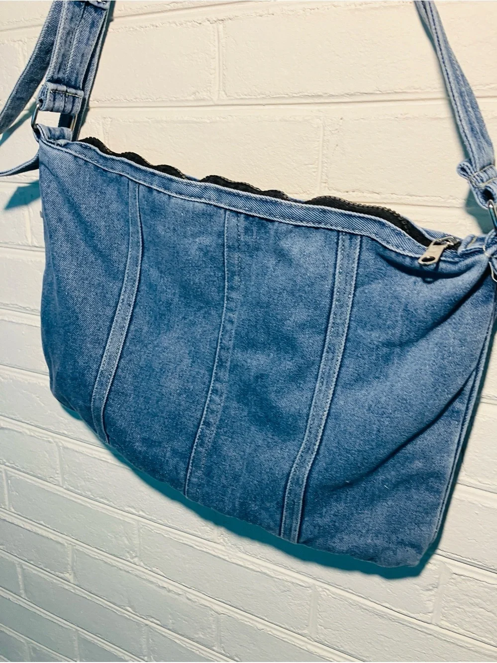 Unbranded denim crossbody